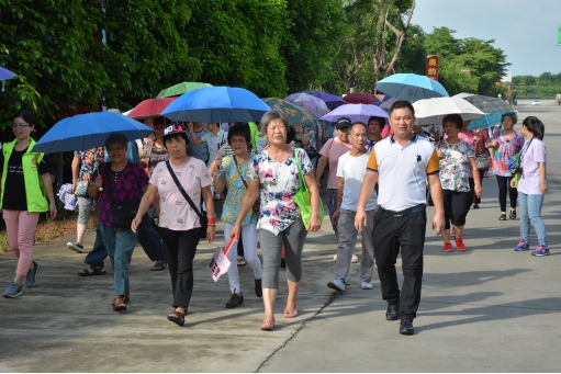 【沙溪居家养老】党心，民心，社工心，心心相连