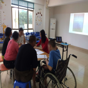 【坦洲中心】“倾注爱心一点，收获温馨无限”就业小组