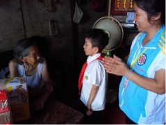 【沙溪居家养老服务】“清凉一夏，驱赶暑热”独居老人探访活动