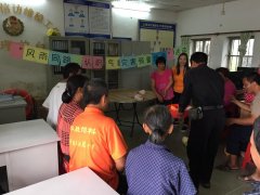 【沙溪】“风雨同路，认识气象灾害预警信号”活动