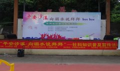 【沙溪】平安沙溪，你我共建 ——沙溪宣传办社工项目活动汇报稿