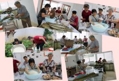 【沙溪居家养老服务中心】“重情粽义，与爱同行”之芦兜粽制作活动