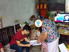 【沙溪社工中心】“风雨无阻，义起同行”郑邦红木义工探访活动第十七期顺利开展